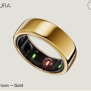 Oura Horizon Gold Smart Ring Gen 3 Size 9